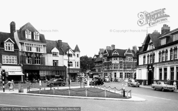 Photo of Purley, Purley Corner c.1960