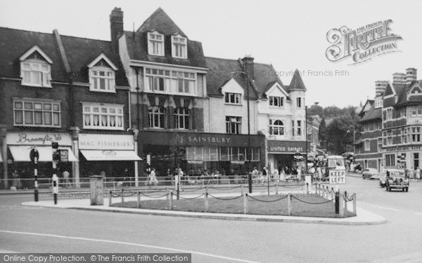 Photo of Purley, Purley Corner c.1960