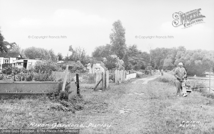 Photo of Purley, River Gardens c.1960