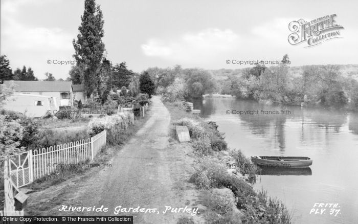 Photo of Purley, Riverside Gardens c.1960