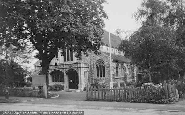 Photo of Purley, St Mark's Church c.1965