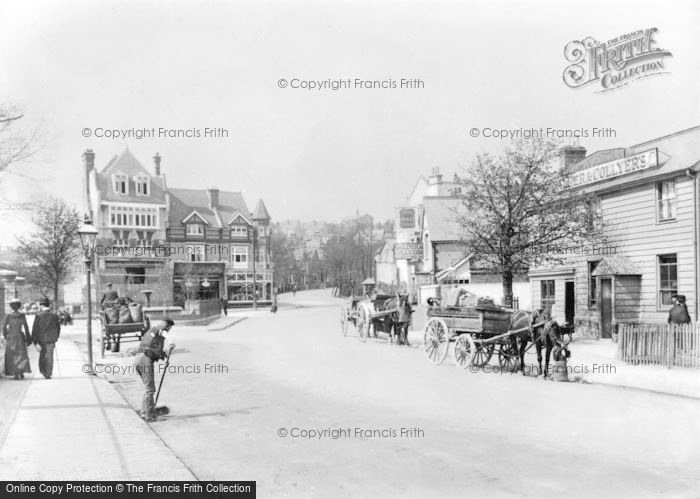 Photo of Purley, The Crossroads And Jolly Farmers c.1903