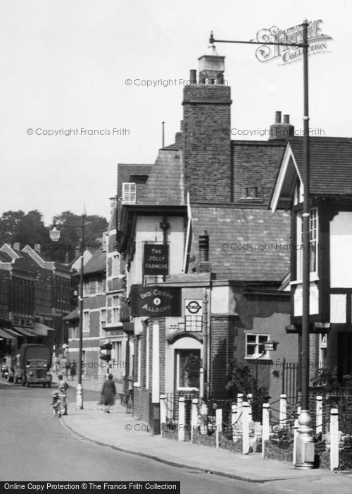 Photo of Purley, The Jolly Farmers c.1955