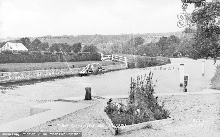 Photo of Purley, The Thames c.1955