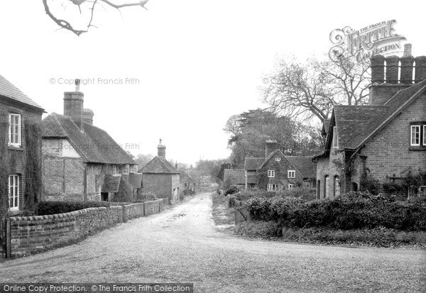 Photo of Purley, The Village c.1950