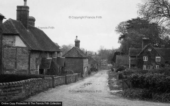 Photo of Purley, The Village c.1950