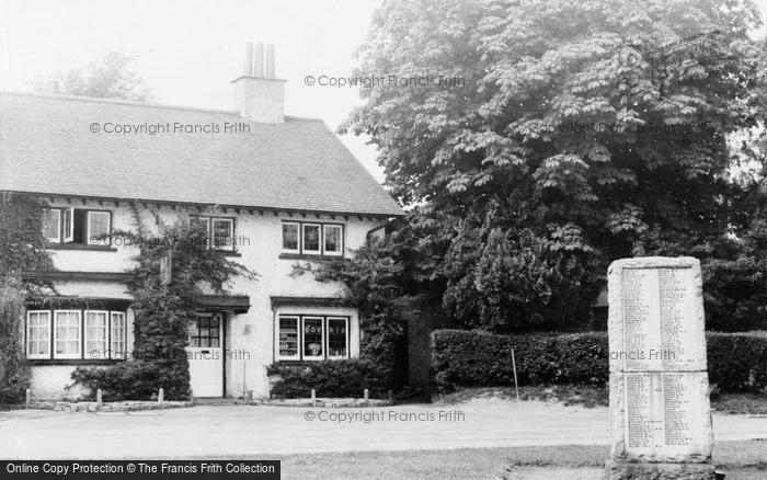 Photo of Purley, Woodcote Memorial And Post Office c.1960