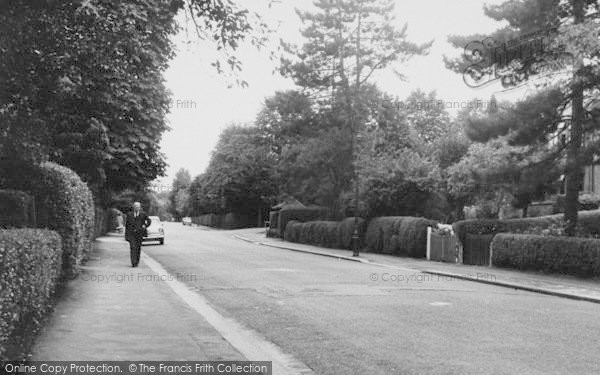 Photo of Purley, Woodcote Valley Road c.1960