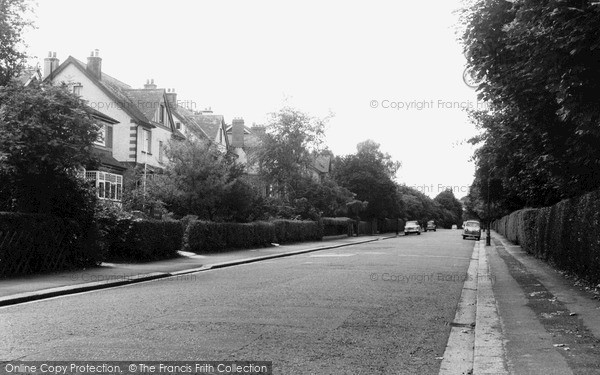 Photo of Purley, Woodcote Valley Road c.1960