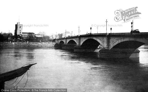 Photo of Putney, Bridge c.1910