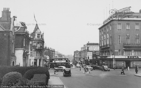 Photo of Putney, High Street c.1955