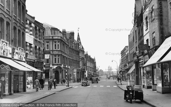 Photo of Putney, High Street c1955
