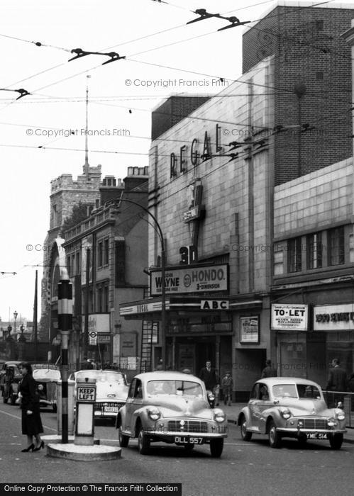 Photo of Putney, High Street, The Regal Cinema c.1955