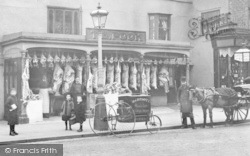 Pook's Butchers And Delivery Tricycle c.1890, Putney