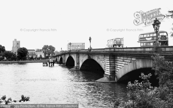 Photo of Putney, Putney Bridge c.1960