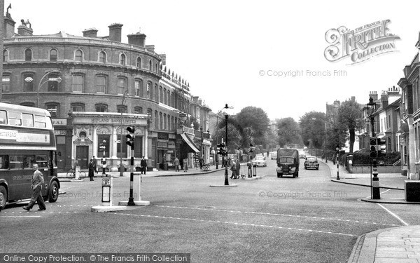 Photo of Putney, Putney Hill From The High Street c.1955