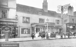 T.B.Pook Butchers Shop, High Street c.1890, Putney
