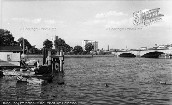Photo of Putney, The River Thames c.1960