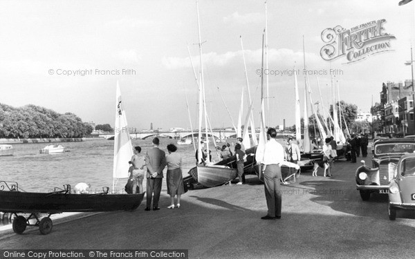 Photo of Putney, The River Thames c.1960