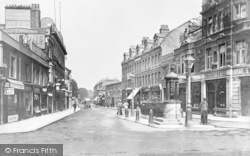 Upper Richmond Road At High Street c.1900, Putney