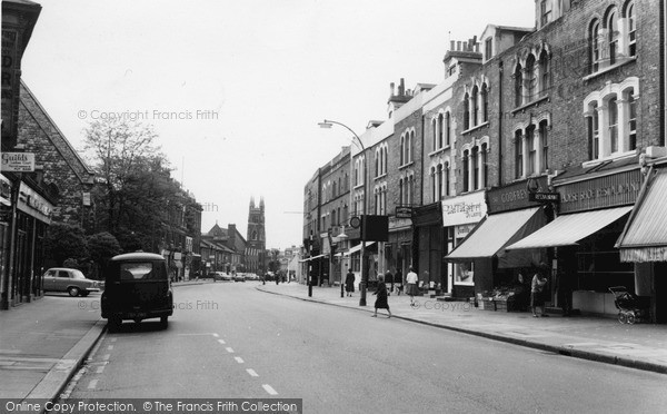 Photo of Putney, Upper Richmond Road c.1955