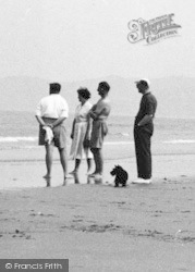 Barefoot On The Shore c.1955, Putsborough