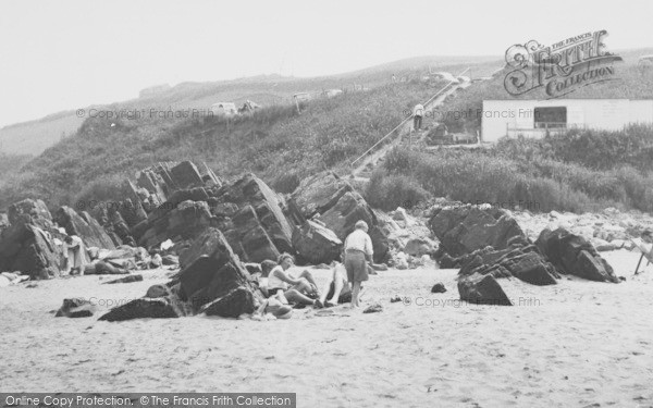 Photo of Putsborough, Beach c.1955