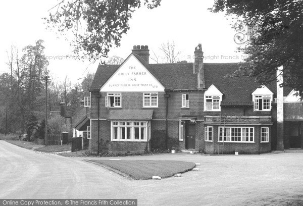 Photo of Puttenham, The Jolly Farmer Inn c.1955