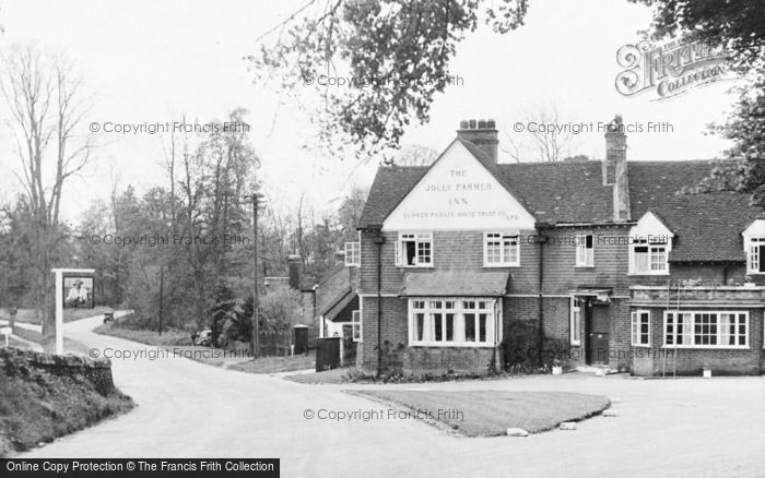 Photo of Puttenham, The Jolly Farmer Inn c.1955