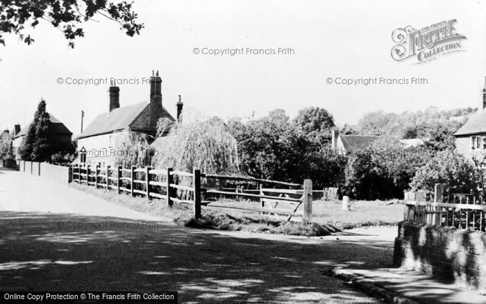 Photo of Puttenham, The Village c.1955