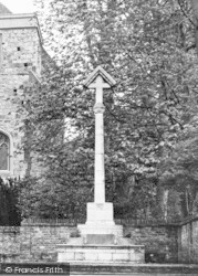 War Memorial c.1955, Puttenham