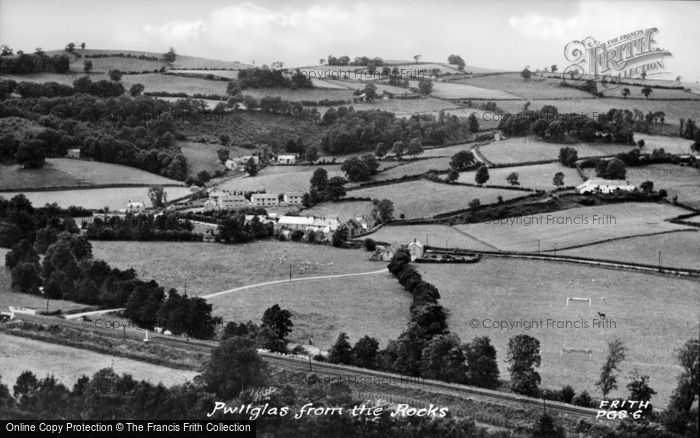 Photo of Pwll Glas, From The Roacks c.1955