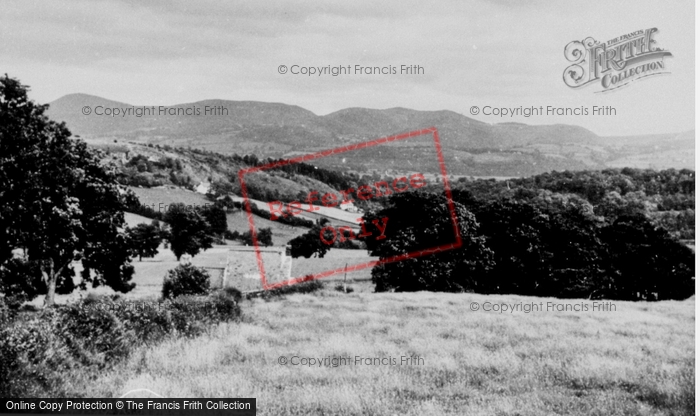 Photo of Pwll Glas, View From The Hill c.1955