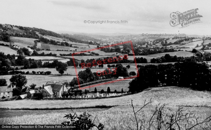 Photo of Pwll Glas, View Of The Valley c.1955
