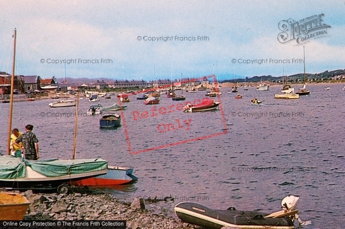 Photo of Pwllheli, Boatyard And Inner Harbour c.1960