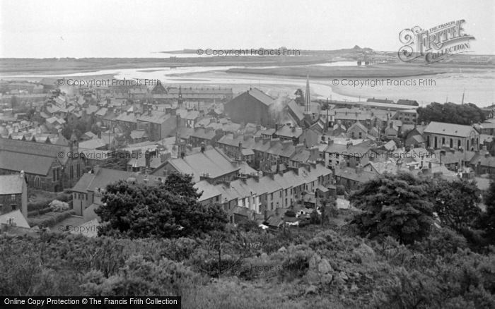 Photo of Pwllheli, General View From The Garn 1952