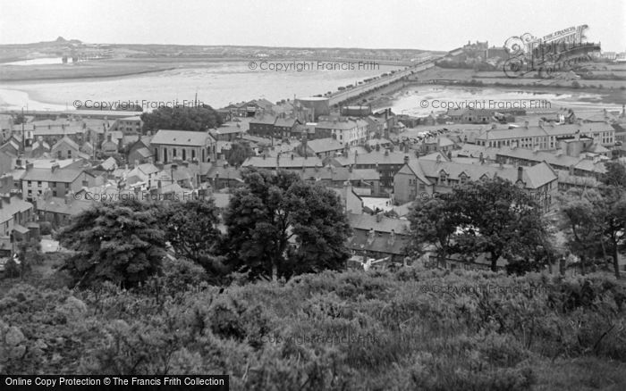 Photo of Pwllheli, General View From The Garn 1952