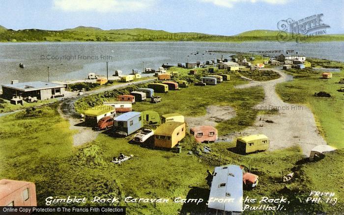 Photo of Pwllheli, Gimblet Caravan Camp From The Rock 1959