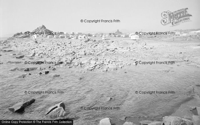 Photo of Pwllheli, Gimblet Rock And Caravan Site 1959