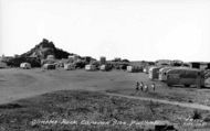 Gimblet Rock And Caravan Site c.1960, Pwllheli