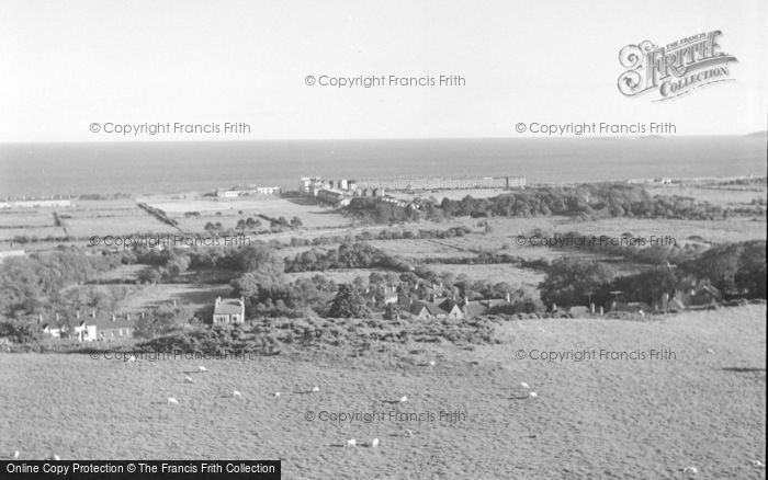 Photo of Pwllheli, Panoramic View 1958
