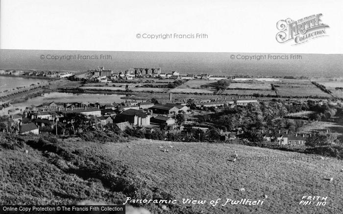 Photo of Pwllheli, Panoramic View c.1960