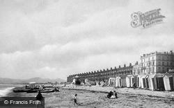 The Front And Sands c.1930, Pwllheli