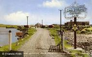 The Gimblet Rock Caravan Camp, Main Entrance c.1960, Pwllheli