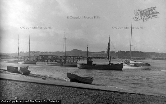 Photo of Pwllheli, The Harbour c.1948