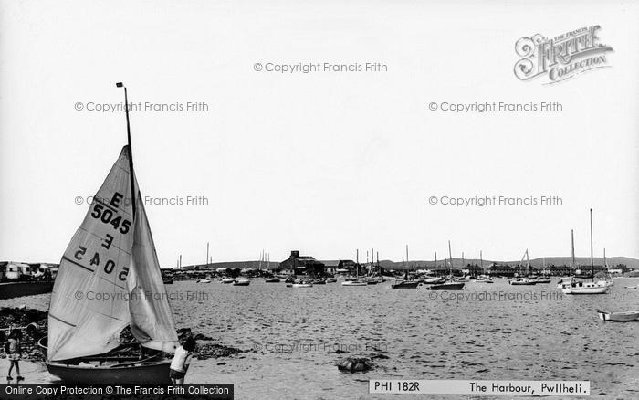 Photo of Pwllheli, The Harbour c.1960