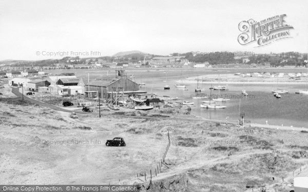 Photo of Pwllheli, The Harbour From Gimblet Park 1959
