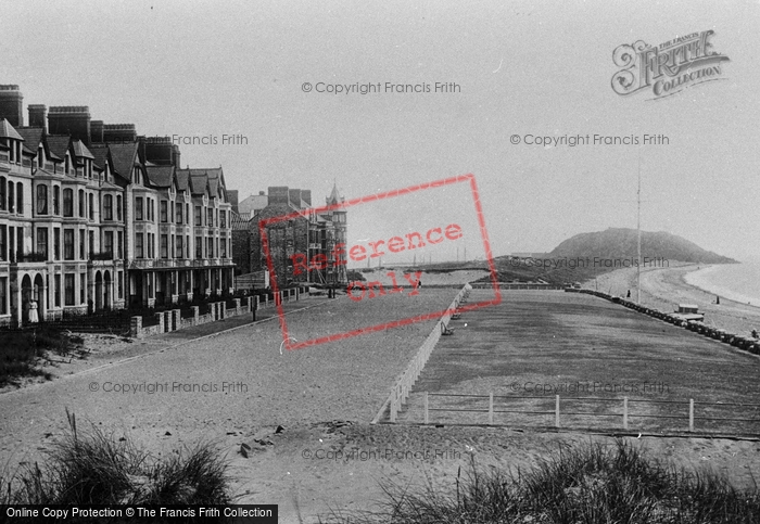 Photo of Pwllheli, The Promenade 1892