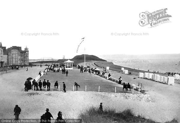 Photo of Pwllheli, The Promenade 1898
