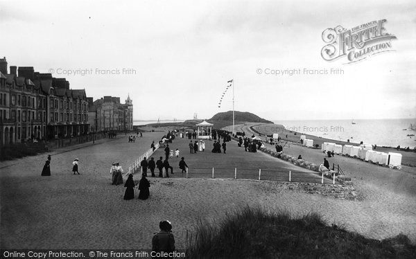 Photo of Pwllheli, The Promenade 1898